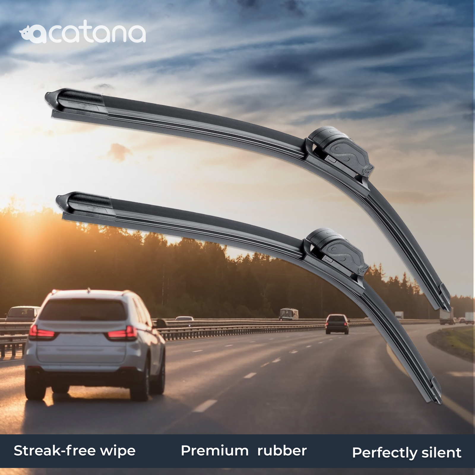 Windscreen Wiper Blades For Renault Megane Bfb 16 17 18 19 24 18 Ebay