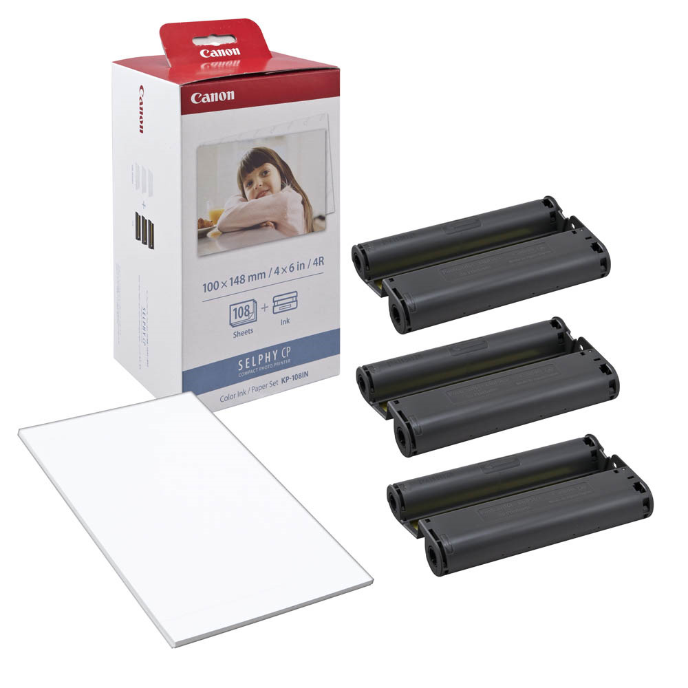 Canon KP108IN Color Ink Paper Selphy CP760 CP770 CP780 CP800 CP810 