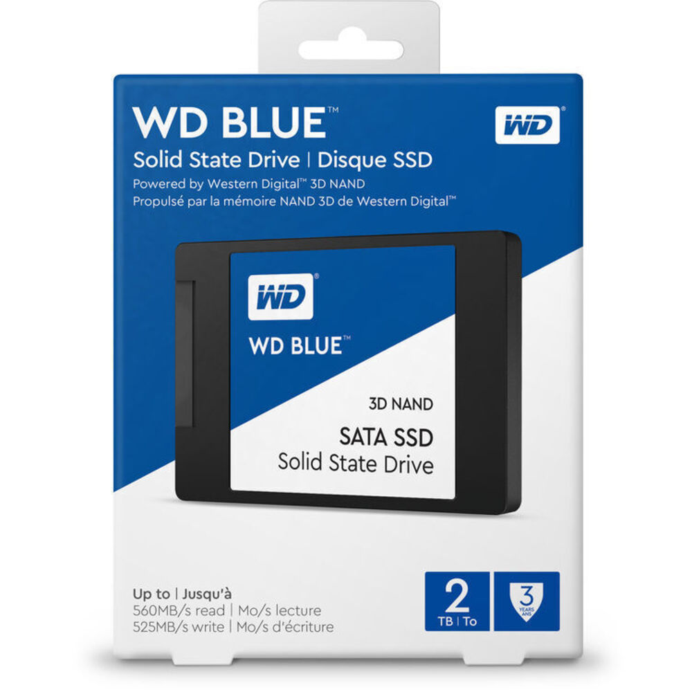 WD 2TB Blue 3D NAND SATA III 2.5" Internal SSD WDS200T2B0A | EBay