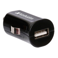 Verbatim USB Car Charger 2.4A Black 64957