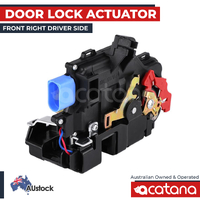 Door Lock Actuator For VW Touran 1T1 1T2 2003 - 2010 MPV Driver Side Front Right Mechanism fits OEM 3D1837016A