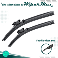 Wipermax Windscreen Wiper Blades for Holden Colorado 2012 - 2020 (RG) 22"+18"