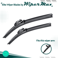 Wipermax Windscreen Wiper Blades for Volkswagen Golf Mk4 Facelift Hatch 2003 - 2004 21"+18"