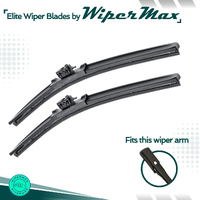 Wipermax Windscreen Wiper Blades for Mercedes AMG G63 W463 Mk II 2019 - 2023 16" + 16"