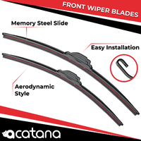 Replacement Wiper Blades for Ford Econovan JG JH 1997 - 2005, Set of 2pcs