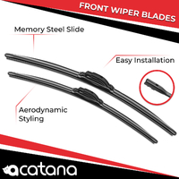 Replacement Wiper Blades for Mercedes Benz C-Class C204 Facelift 2013 - 2014, Set of 2pcs