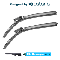 acatana Wiper Blades for MG ZS (AZS1) 2017 - 2024 Set 24" + 14" - Front