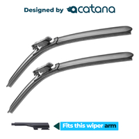 acatana Wiper Blades for MG ZS EV AZS1 2020 - 2024 Set 24" + 14" - Front