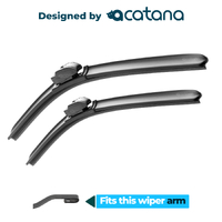 acatana Wiper Blades for Nissan Navara D22 1997 - 2015 Set 19" + 19"