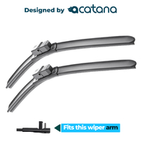 acatana Wiper Blades for Volkswagen Golf Mk4 Facelift 2003 - 2004 Set 21" + 18" - Front