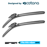 acatana Wiper Blades for Audi S6 C6 Sedan 2006 - 2011 Set 22" + 22" - Front