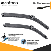 Windscreen Wiper Blades for Nissan Dualis J10 2007 - 2013, (KIT of 2pcs)