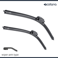 Aero Wiper Blades for Land Rover Defender 90 110 130 1992 - 2016 Pair Pack