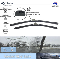 Wiper Blades for Holden Astra TS 1998 - 2006 Front Pair Aero 20" + 19" Frameless