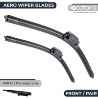 Aero Wiper Blades for MINI Roadster R59 2012 - 2015 Pair Pack