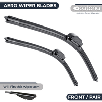 Aero Wiper Blades for HSV Colorado Sportscat RG 2018 - 2023 Pair Pack