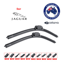 Windscreen Wiper Blades for Jaguar S-Type X200 1999 2000 2001 2002 Pair 22" + 21