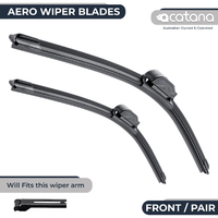 Wiper Blades for Audi A6 C5 Facelift Wagon 2001 2002 - 2005 22" + 22" Windscreen