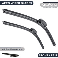 Aero Wiper Blades for Smart ForTwo W451 Cabriolet 2008 - 2014, Pair Pack