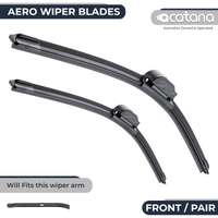 Aero Wiper Blades for Renault Kangoo X61 2017 - 2023, Pair Pack