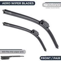 Wiper Blades for BMW X4 G02 2018 - 2023 Front Windscreen Pair 26" + 20"