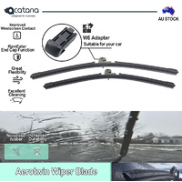 Wiper Blades for Volvo XC60 Mk I MK 2 2011 - 2020 Front Set 26" + 20" Frameless