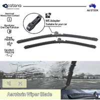 Wiper Blades for Audi RS6 C7 2013 2014 2015 - 2018 Front Set 26" + 21" Frameless