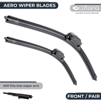 Aero Wiper Blades for Ford Endura CA 2018 - 2021 Pair Pack