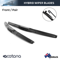 Hybrid Wiper Blades fit Nissan Patrol GQ Series 1 1987 - 1991, Twin Kit