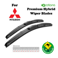 Windscreen Wiper Blades for Mitsubishi Verada KL KW 2003-2005 Pair 22" + 20"