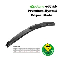 26" Hybrid Wiper Blade Quiet U-Hook Acatana Aero Dynamic