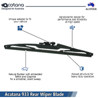 Rear Wiper Blade for BMW 1 Series E87 2004 - 2011