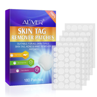 Aliver Skin Tag Remover Patches 180pcs Acne Wart Removal