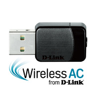 D-Link Wireless AC Dual-Band (up to 433Mbps) Nano USB Wi-Fi Adapter