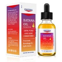 Envisha 100% Pure & Natural Batana Oil for Hair Growth Anti Hair Loss Damaged Dry Scalp Regrowth Repair Serum Body Skin Nail, 60ml