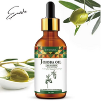 ENVISHA 100% Pure & Natural Jojoba Oil for Hair Growth Skin Care Anti Hair Loss Regrow Dry Scalp Moisturizing Essential Face Body, 60ml