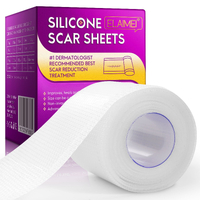 Elaimei Silicone Scar Sheets Gel Tape Roll Scars Removal Skin Treatment Patches, 1.5m