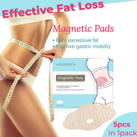 Elaimei Magnetic Pads Stomach Fat Burner Belly Slimming Patches Weight Loss Body Firming and Shaping Diet Detox Stickers