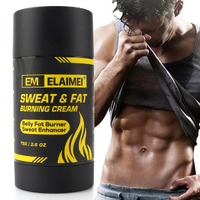 Elaimei Hot Sweat Gel Slimming Cream Weight Loss Fat Burning for Belly Anti Cellulite Massage Muscle Workout Enhancer 75g