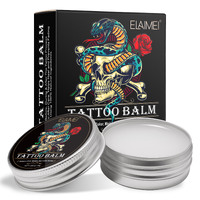 Elaimei Natural Tattoo Balm Cream Skin Aftercare Lightening Moisturizer Enhance Color Body Ointment Itching Pain Relief, 30g