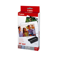 Canon KP-36IP Color Ink & Paper Pack, 4"x6" paper, 36 sheets