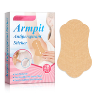 Lovelys Underarm Armpit Sweat Block Pads Stickers Summer Shield Guard Absorbing White Disposable Anti Perspiration 28pcs
