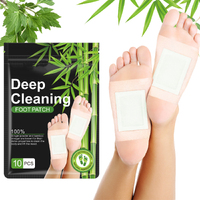 Lovelys Toxin Detox Foot Pads Feet Patches Natural Removal Slimming Cleansing Sticky Adhesive