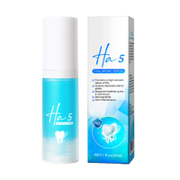 Lovelys Sensitive Gums Repair ToothPaste Whitening Teeth Oral Hygiene Color Corrector Foam Hyaluronic Acid Fresh Breath