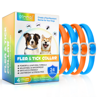 Oimmal Dog Flea & tick collar (blue+orange) 2