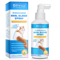 Oimmal Antibacterial Cat Anal Gland Spray Natural Soothing Relief Clean Health Odors