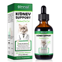 Oimmal Natural Kidney Support Urinary Tract Drops for Cats Immune Energy Renal Wellness, 60ml