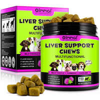 oimmal Liver Support Chews for Dogs - Chewables  (pack of 150pcs)