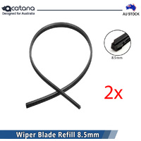 Wiper Blade Refill Pair for Mazda 6 2008 2009 2010 2011 2012 8.5mm Rubber