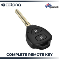 Complete Remote Car Key for Toyota Corolla Tarago RAV4 (G Chip, 315 MHz)